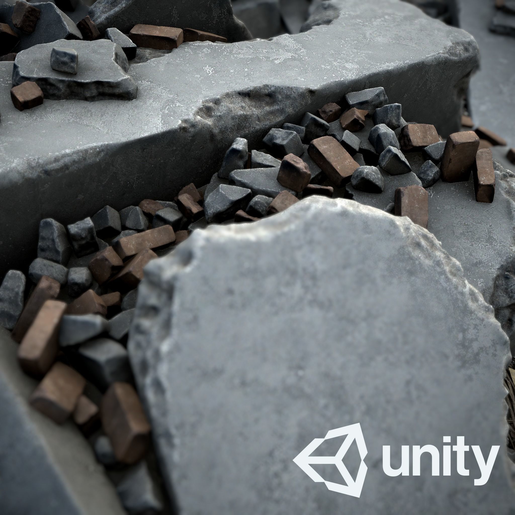 Debris Piles  Free 3D model_9