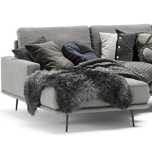 BoConcept Carlton Sofa E 3D model 2