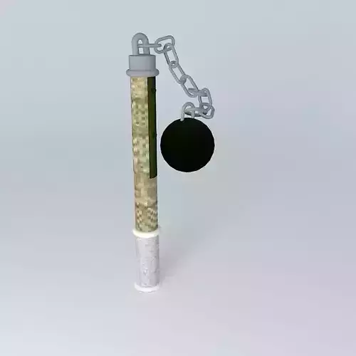 Flail pen with chain