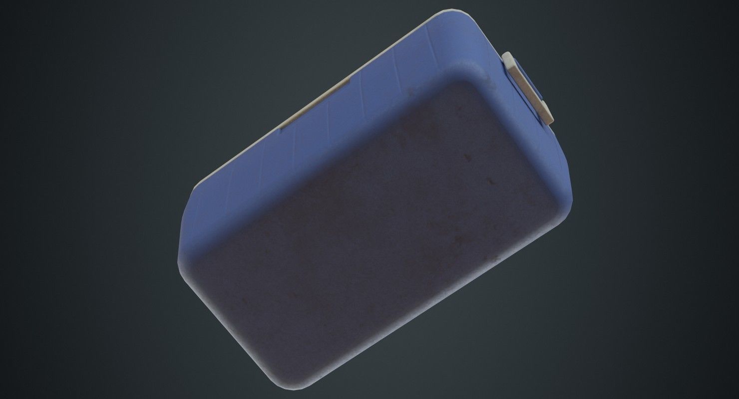 Cooler 1B Low-poly 3D model_7