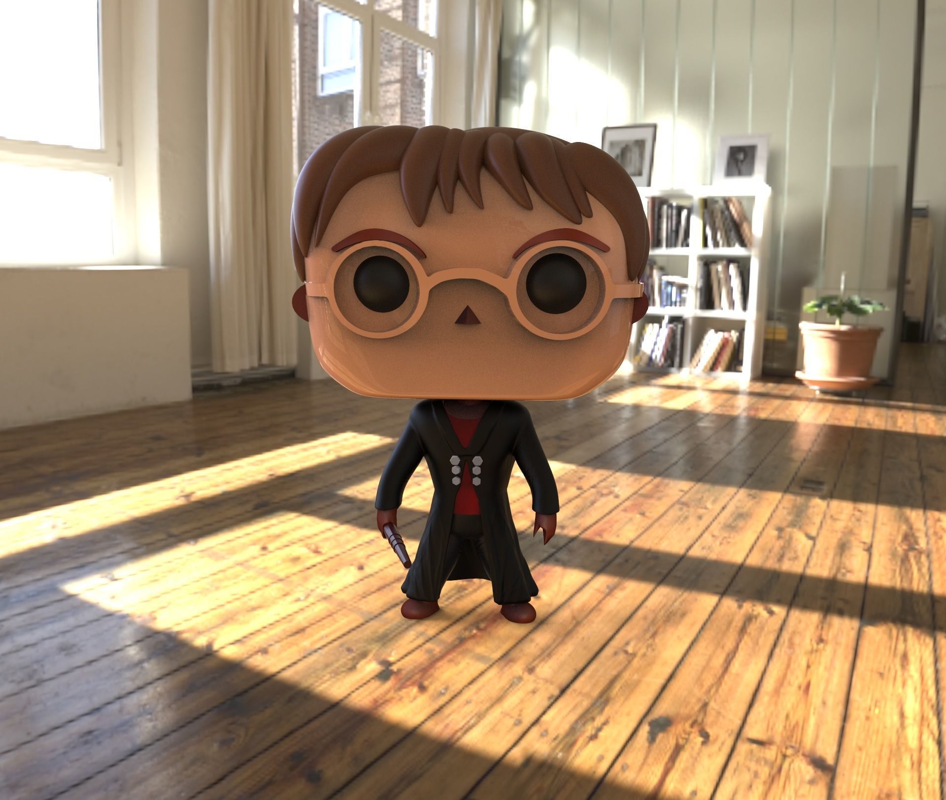 Harry Potter Funko Pop 3D print model_3