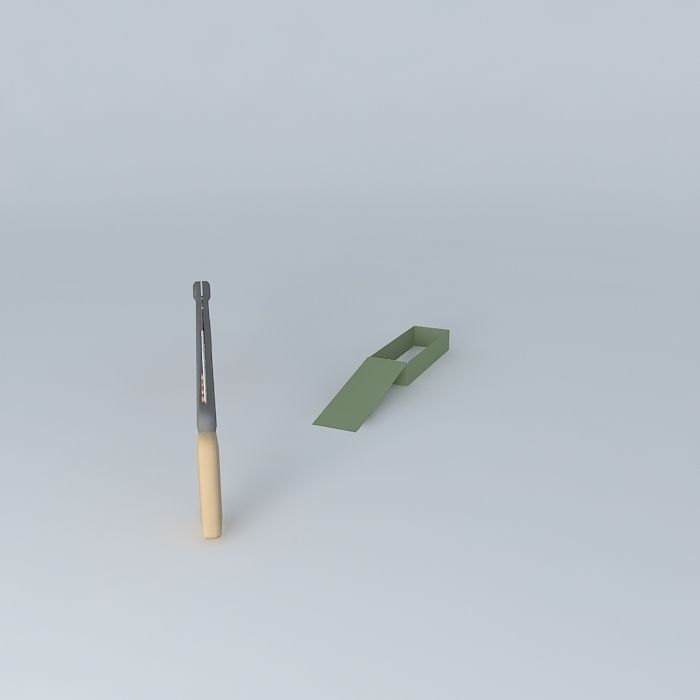 Pump-action Dartgun Free 3D model_2