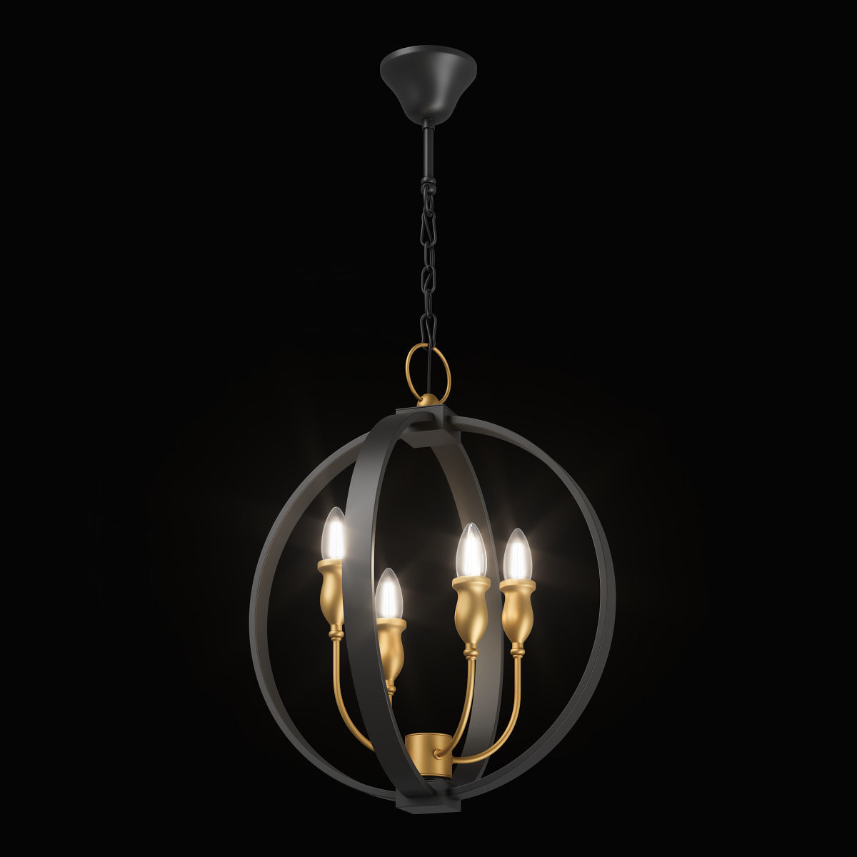 731247 Cero Lightstar hanging chandelier 3D model_9