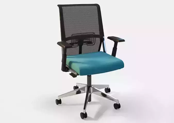 Comforto 59 - Task Chair - by Haworth 3D model