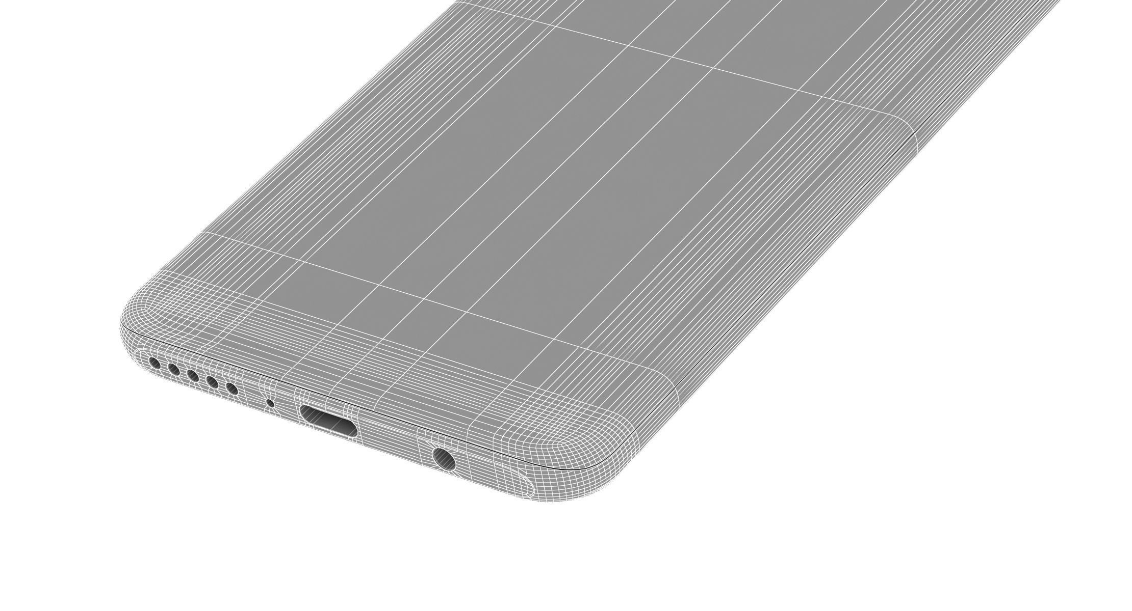 Huawei P30 and P30 Pro and P30 Lite 3D model_15