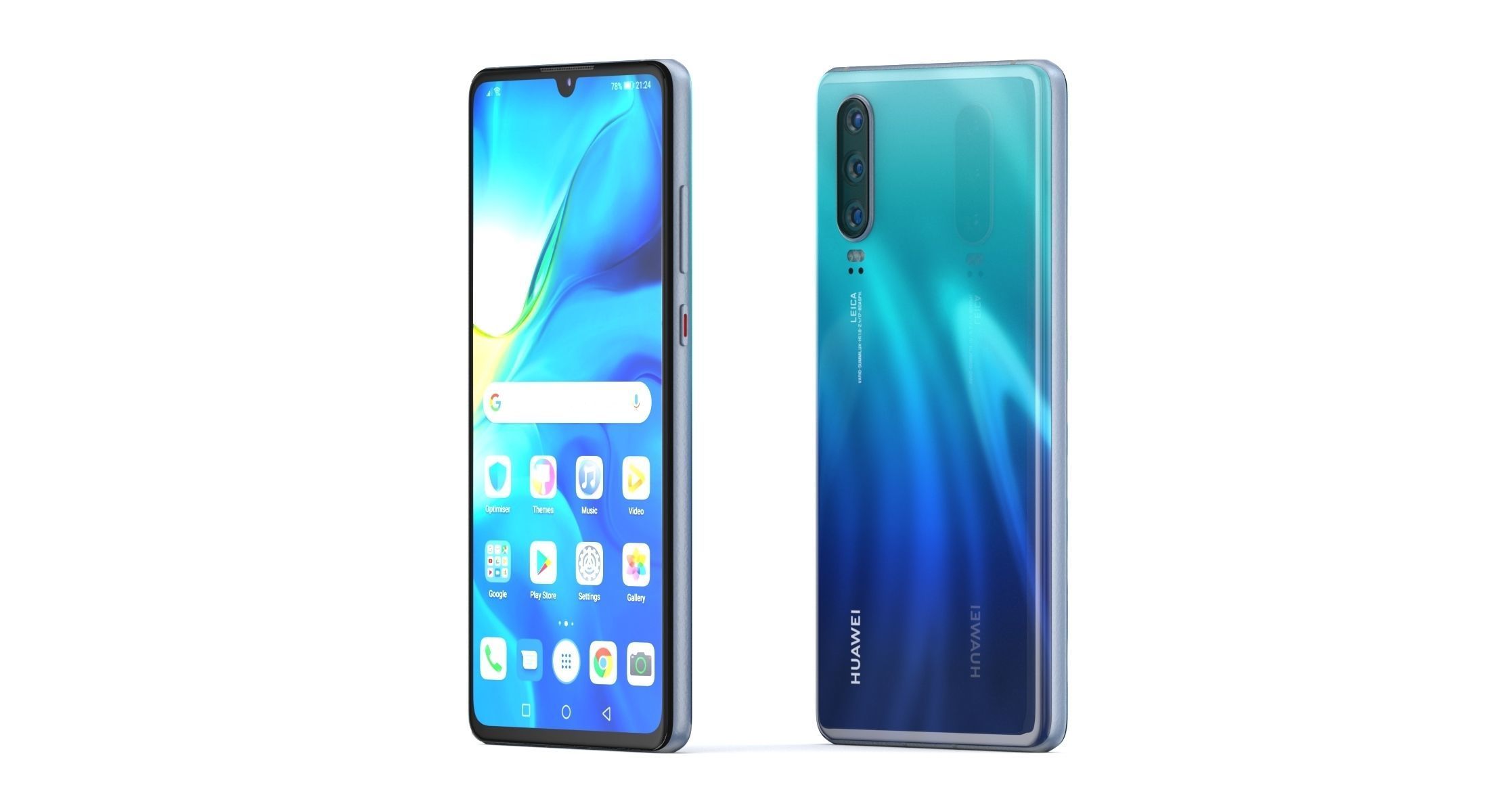 Huawei P30 and P30 Pro and P30 Lite 3D model_28
