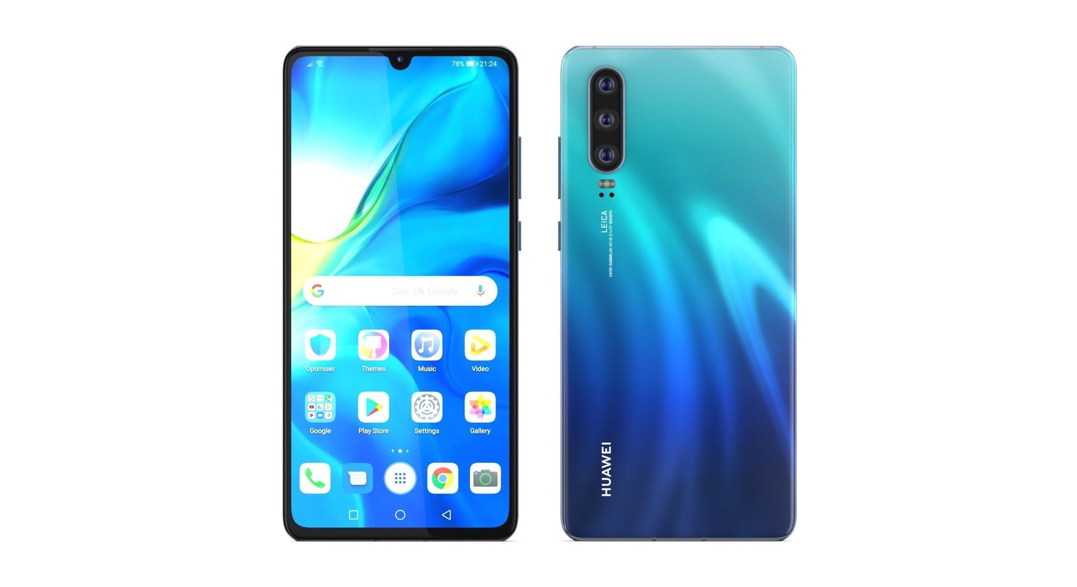 Huawei P30 and P30 Pro and P30 Lite 3D model_26