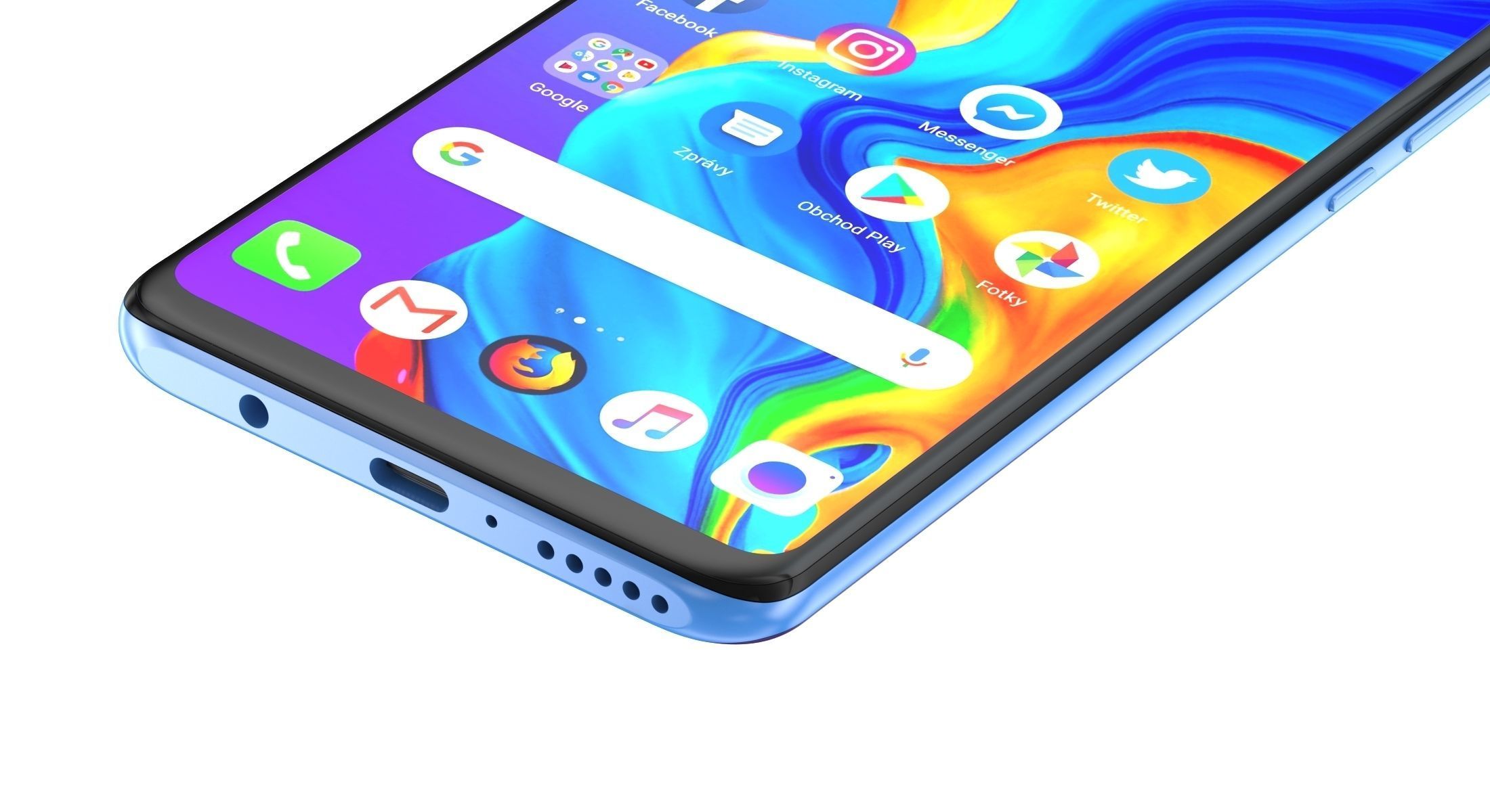 Huawei P30 and P30 Pro and P30 Lite 3D model_8