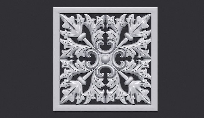 Wall decor panel  3D print model