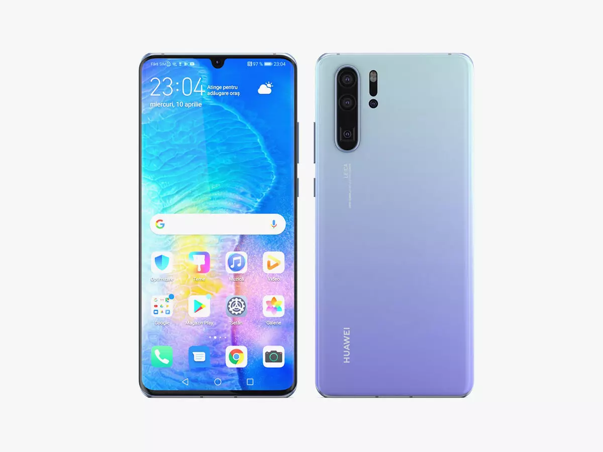 Huawei P30 Pro Breathing Crystal 3D model