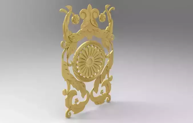 3d wall decor panel for cnc carving