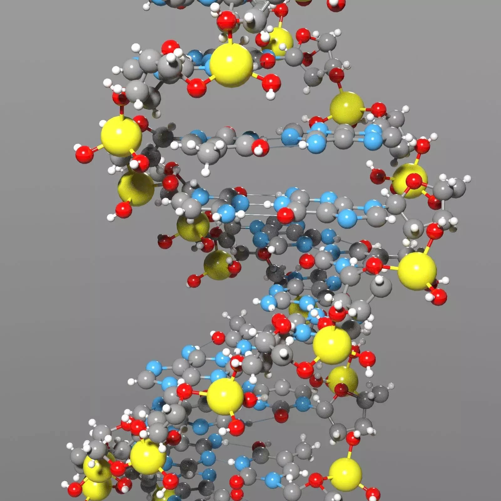 DNA Science model 3D model_0