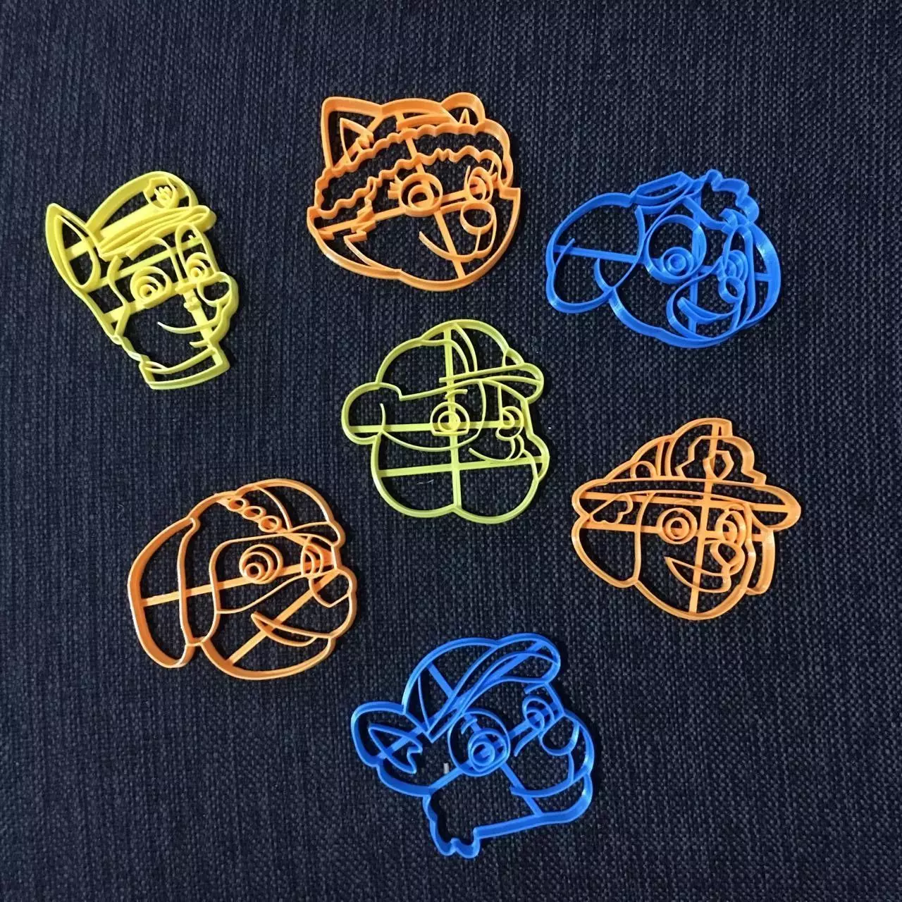 Paw Patrol Cokkie Cutter x 7 3D print model_0