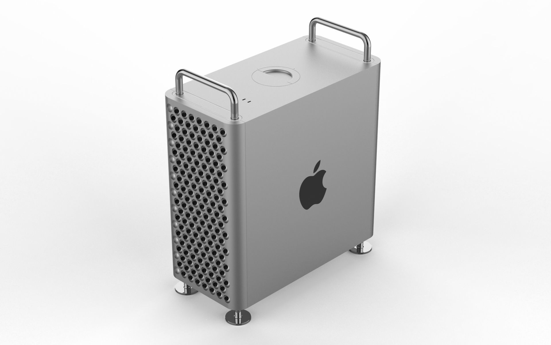 Apple Mac Pro 2019 3D model_2