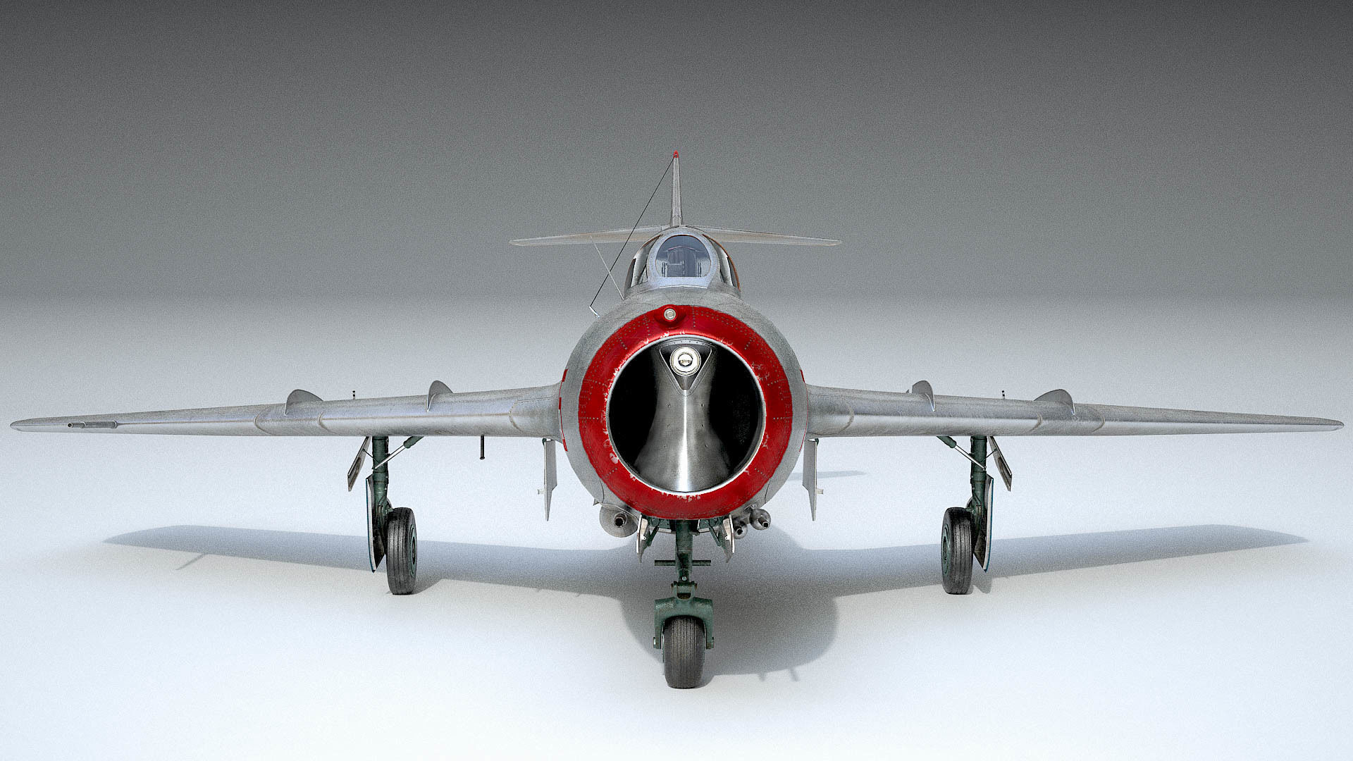 MiG-15  3D model_5