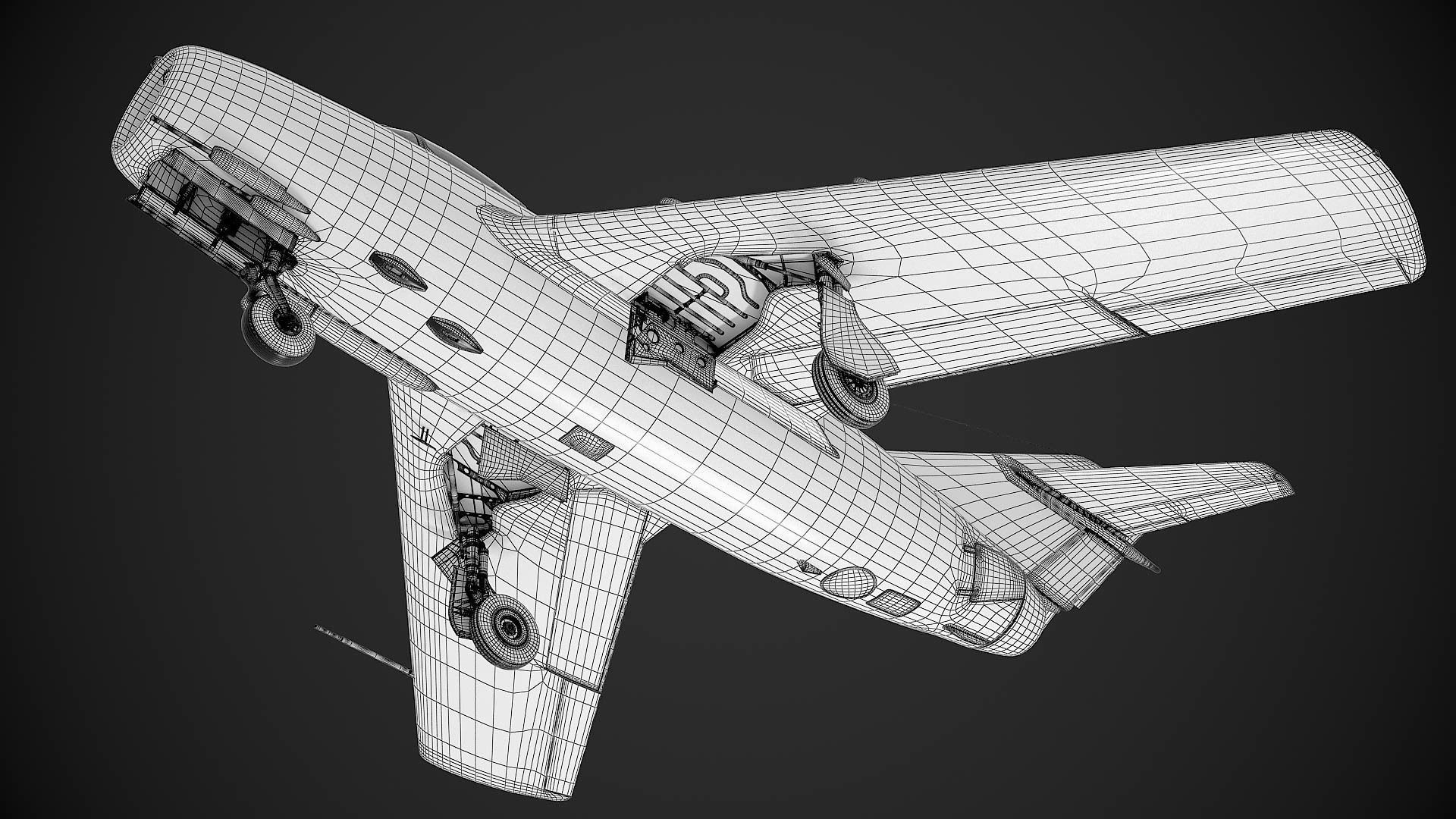 MiG-15  3D model_27