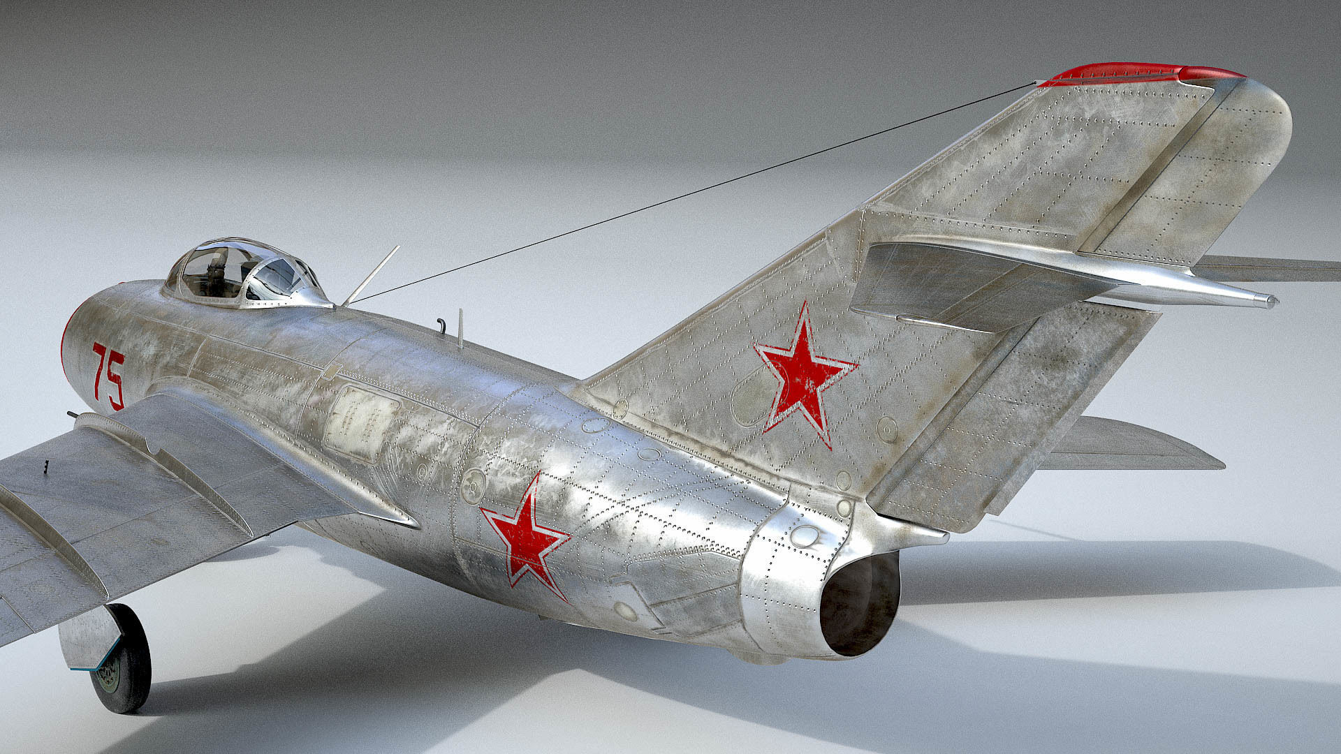 MiG-15  3D model_8