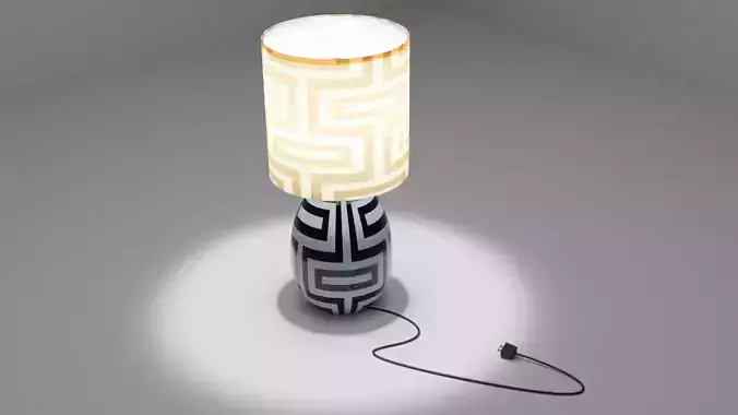 Grey Lamp