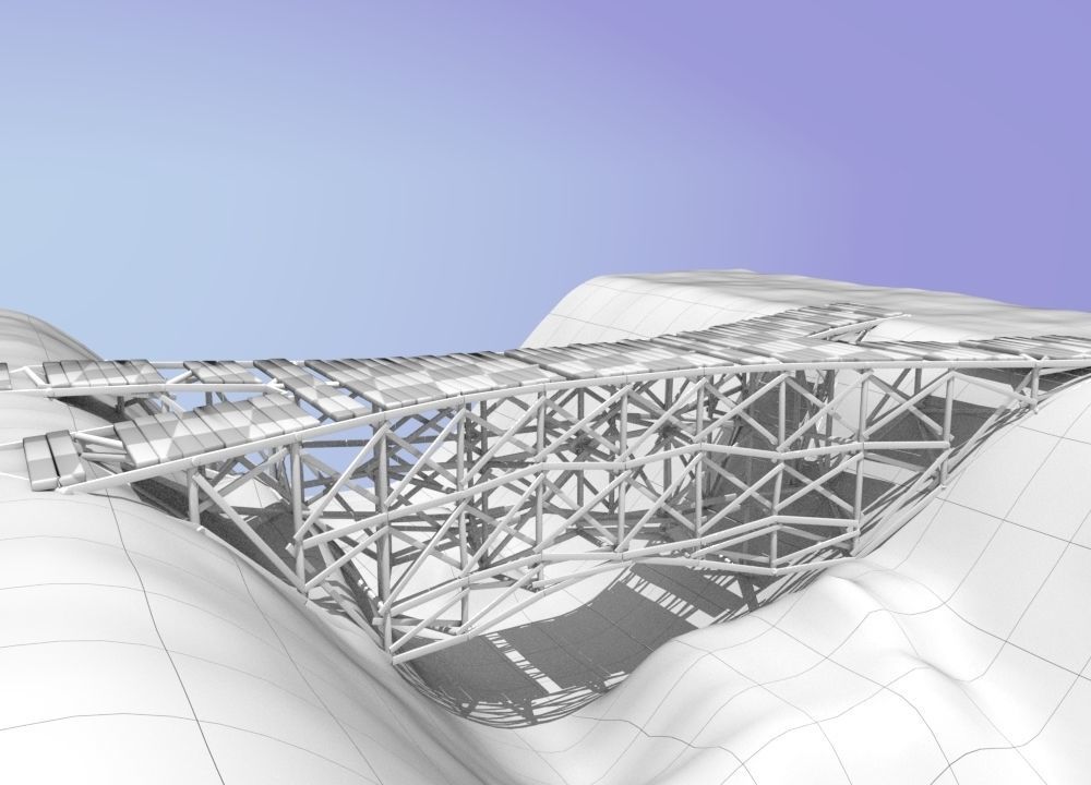 Bridge Construction 3D model_7