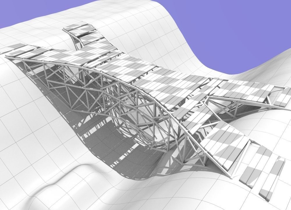 Bridge Construction 3D model_8