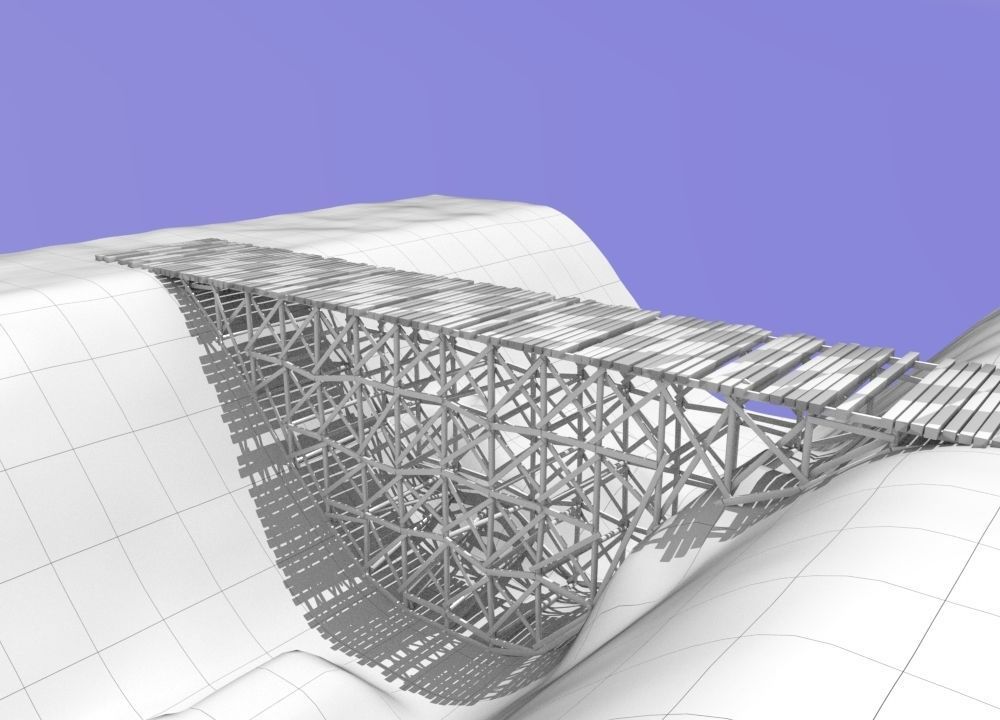 Bridge Construction 3D model_0