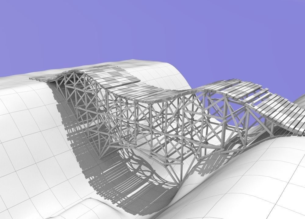 Bridge Construction 3D model_6