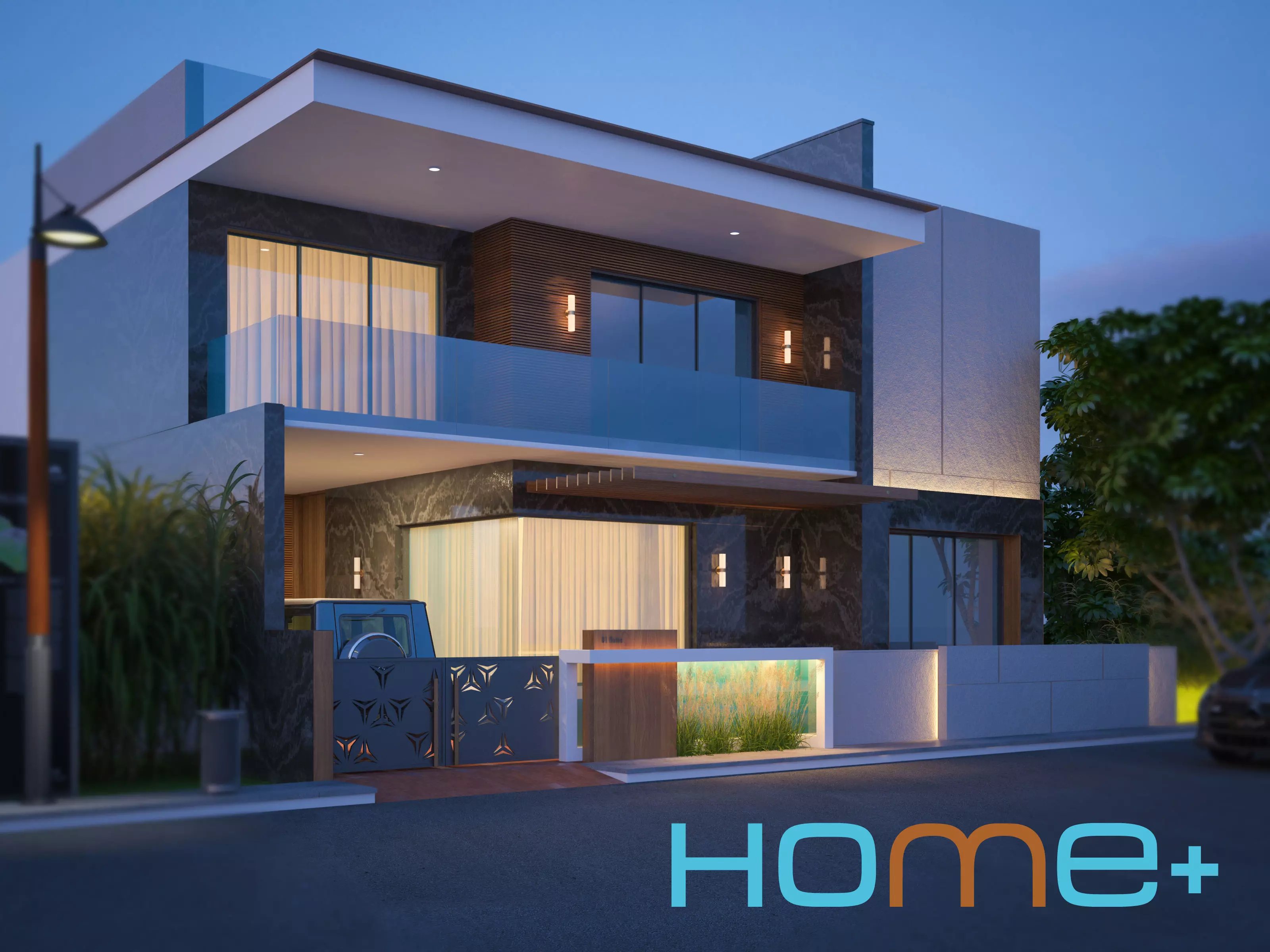 front facing home 3D model_0
