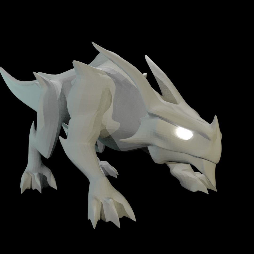 Pit Dragons 3D Model Collection_8