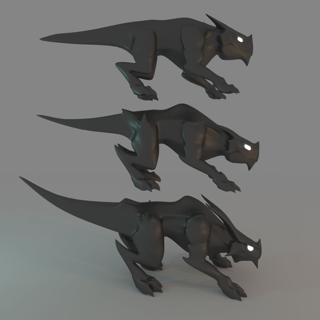 Pit Dragons 3D Model Collection_2