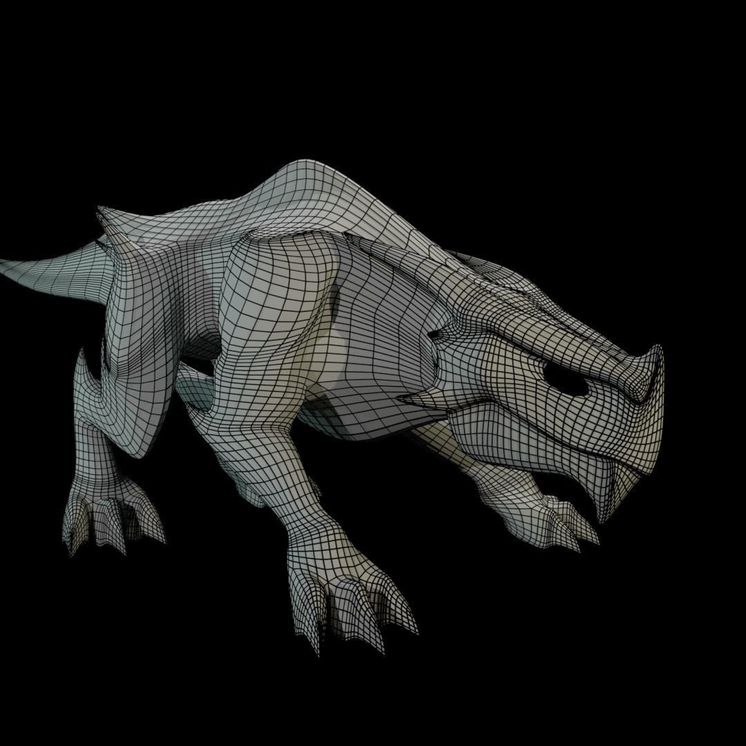 Pit Dragons 3D Model Collection_17