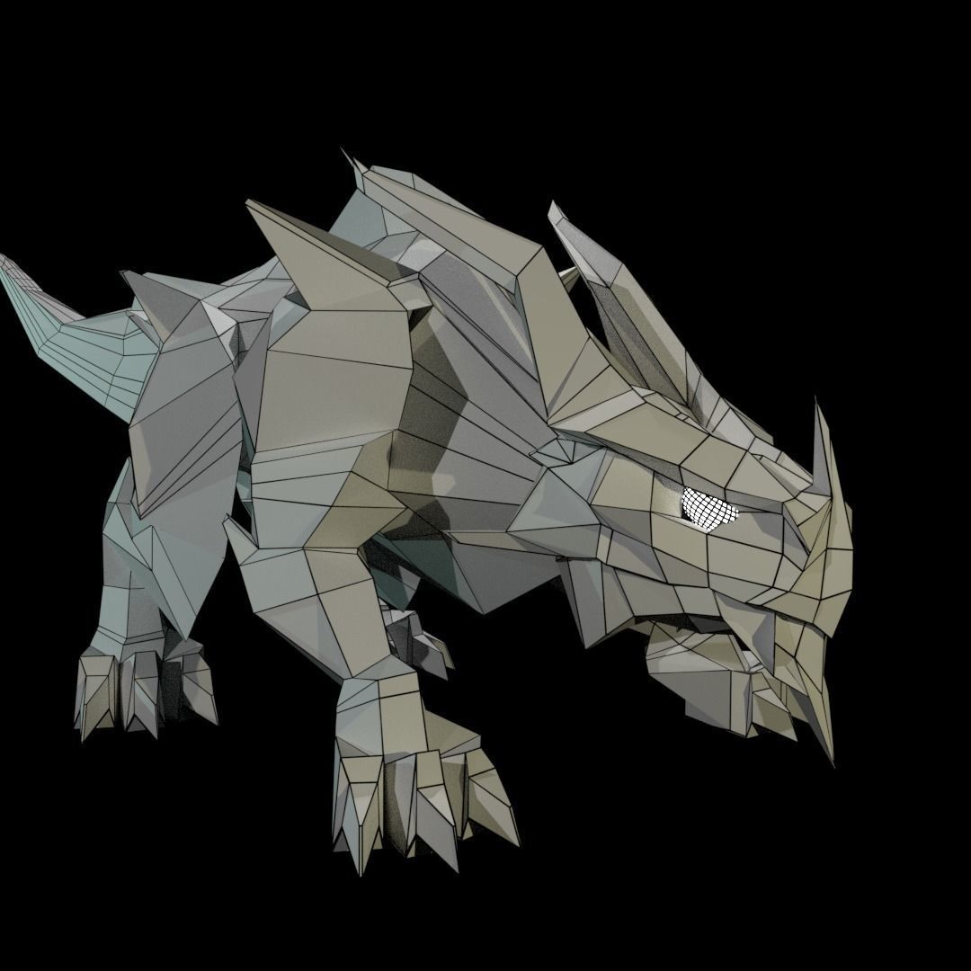 Pit Dragons 3D Model Collection_11