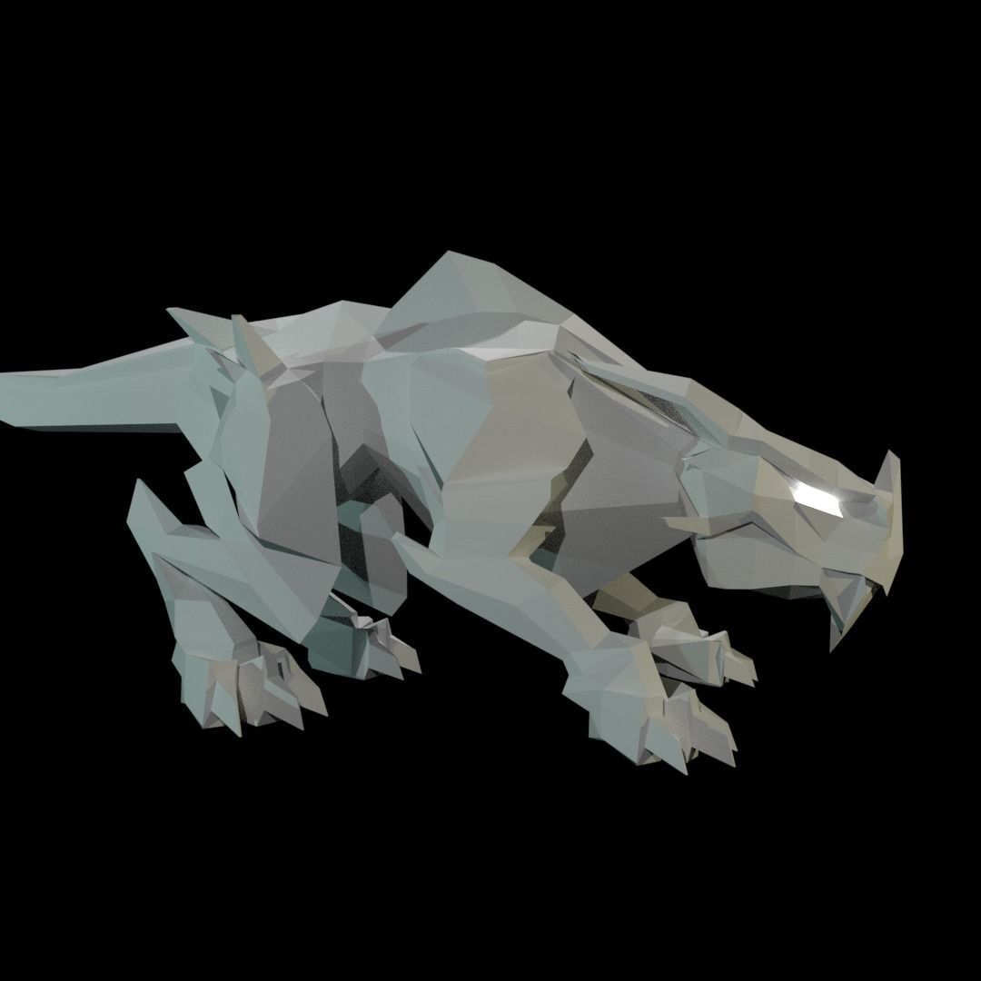Pit Dragons 3D Model Collection_14