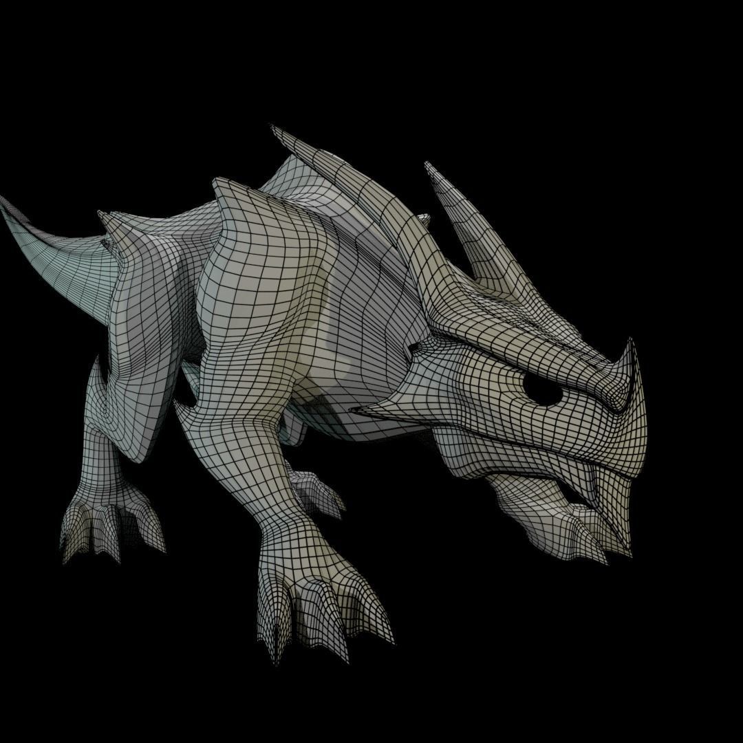 Pit Dragons 3D Model Collection_9