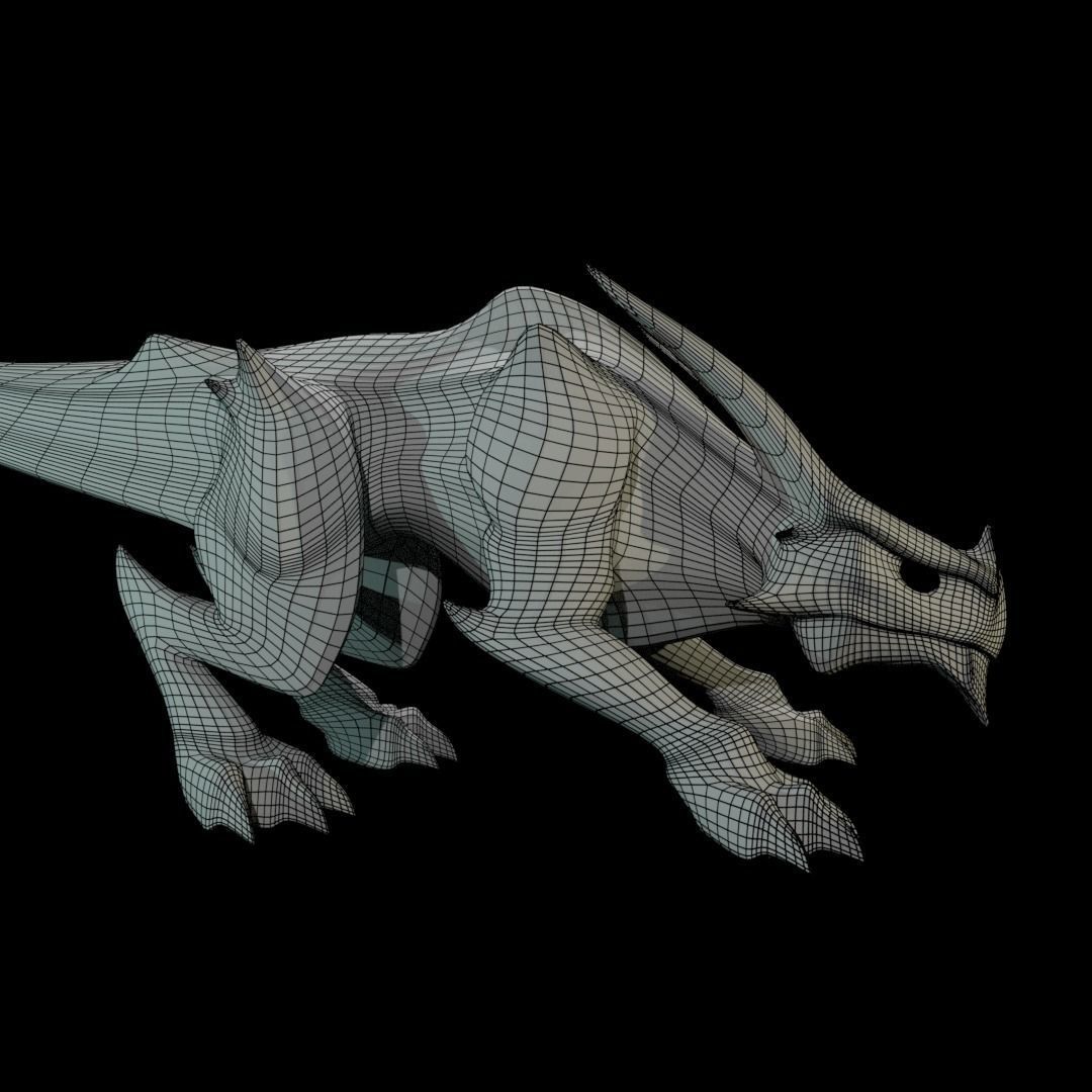 Pit Dragons 3D Model Collection_5