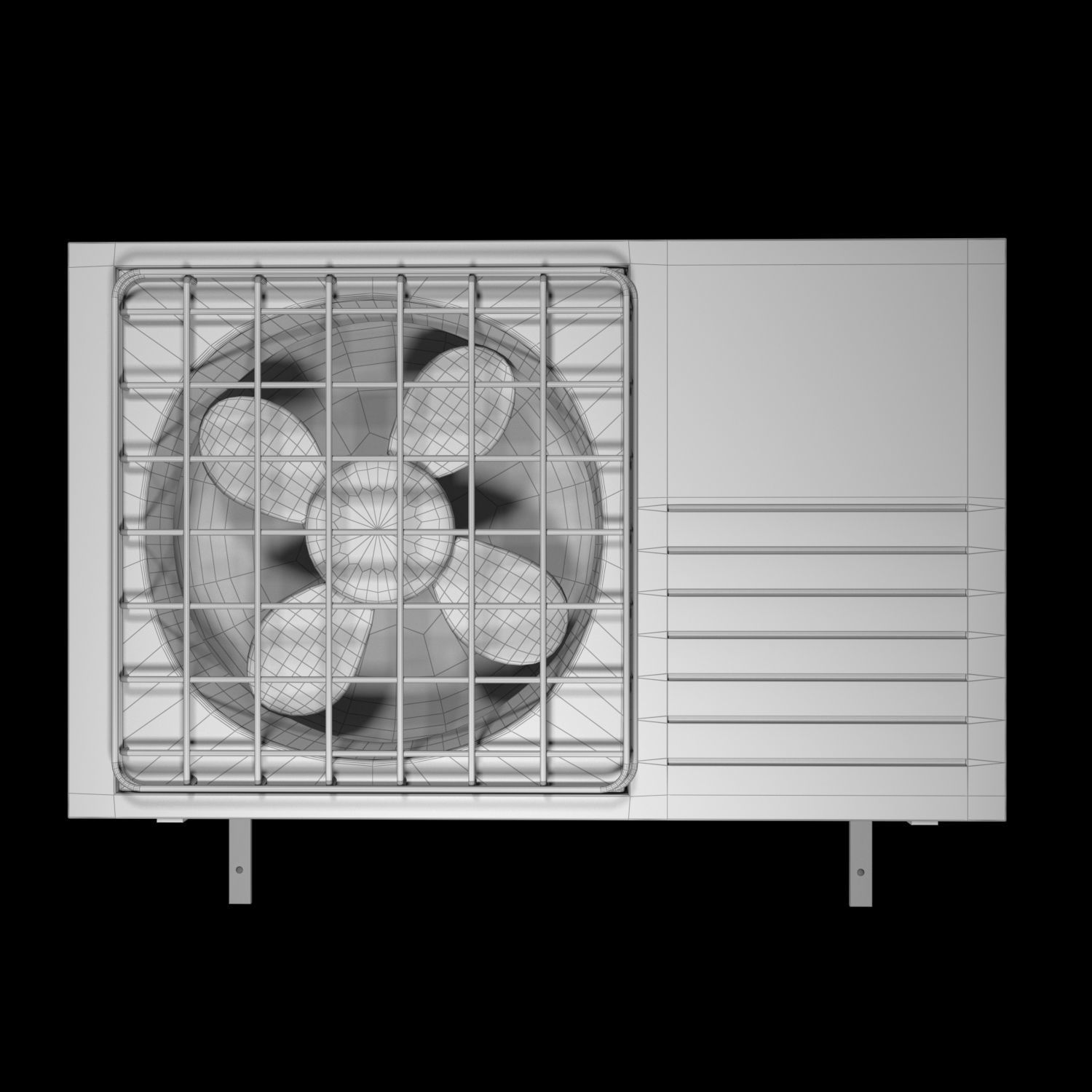 Split Conditioner System LG 3D model_5