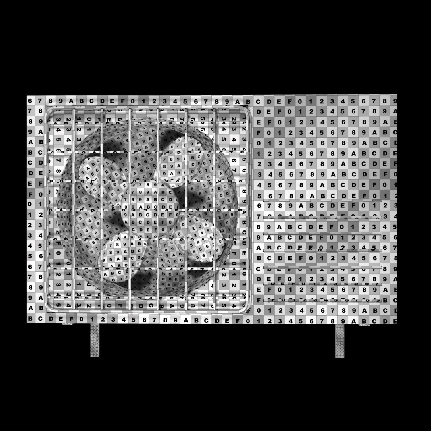 Split Conditioner System LG 3D model_6