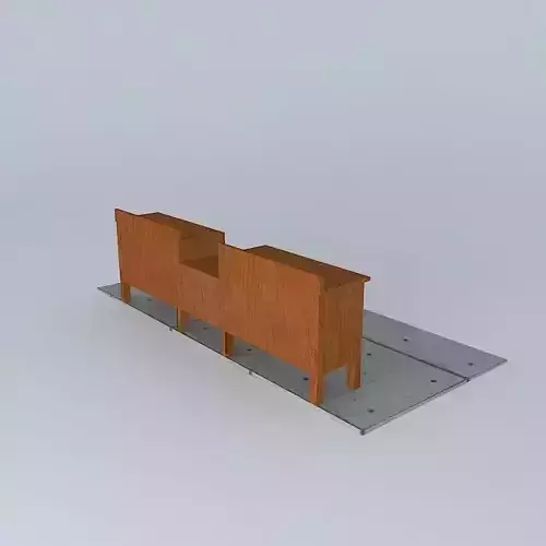 Workbench wooden bench