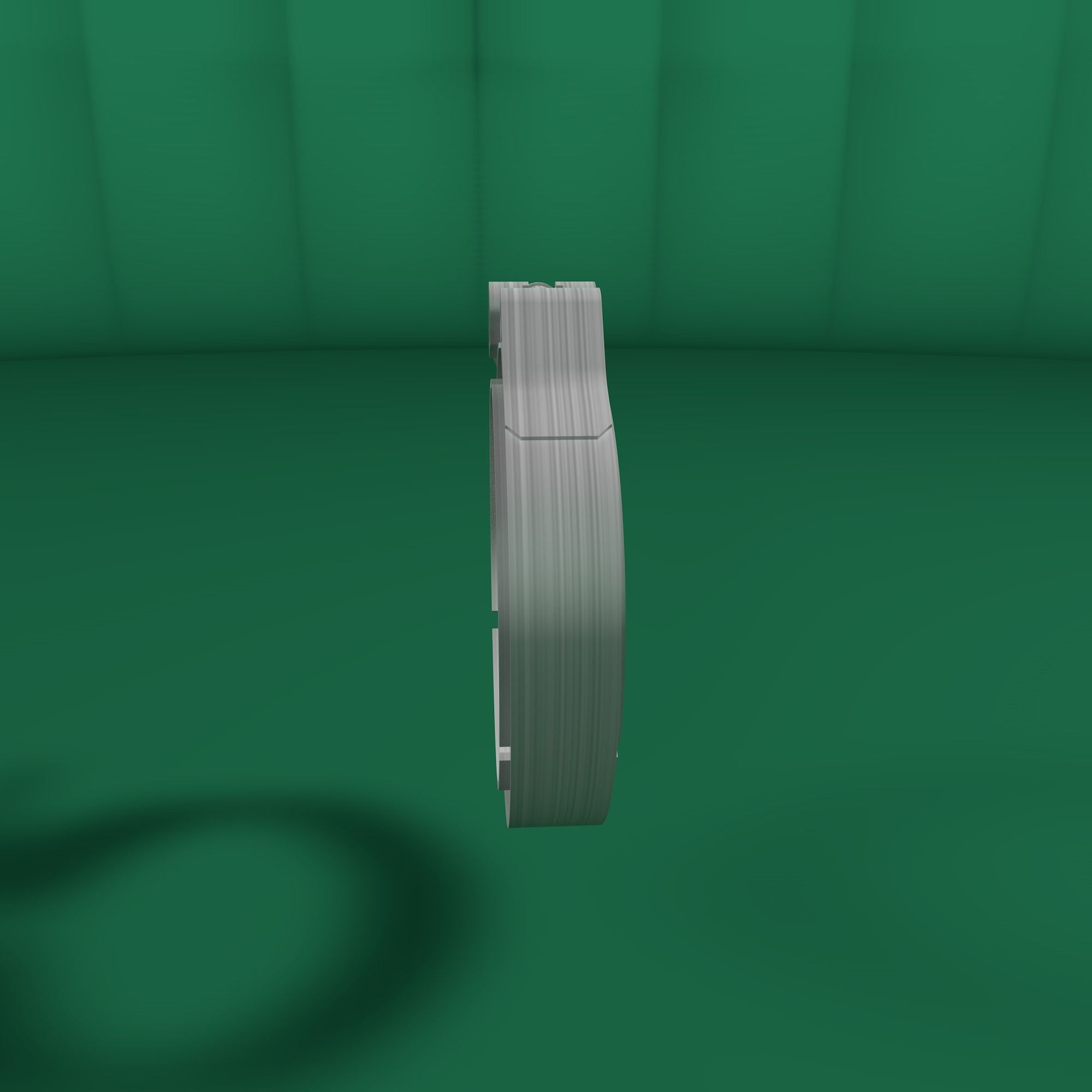 Tube clamp to join two tubes 3D model_32