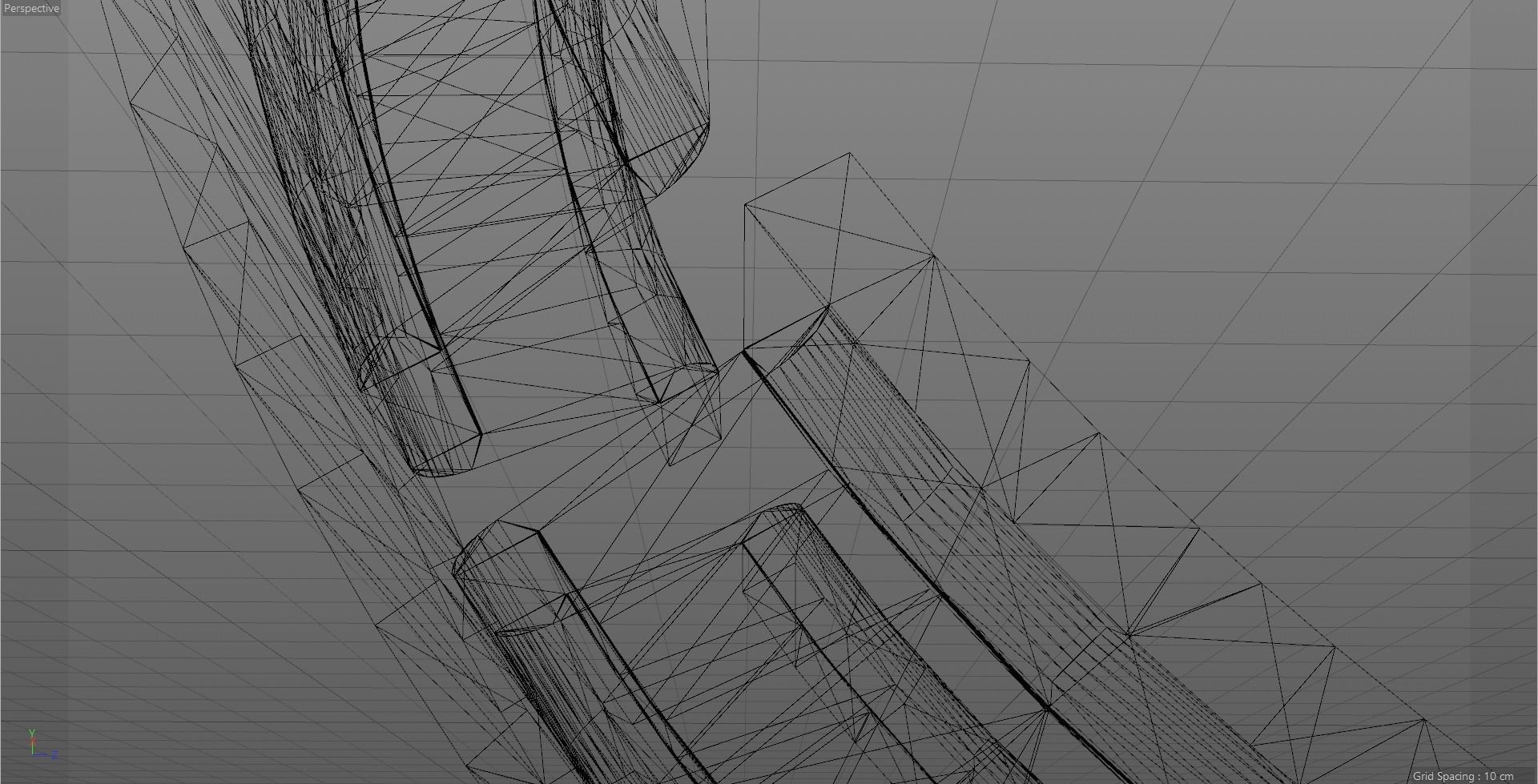Tube clamp to join two tubes 3D model_6