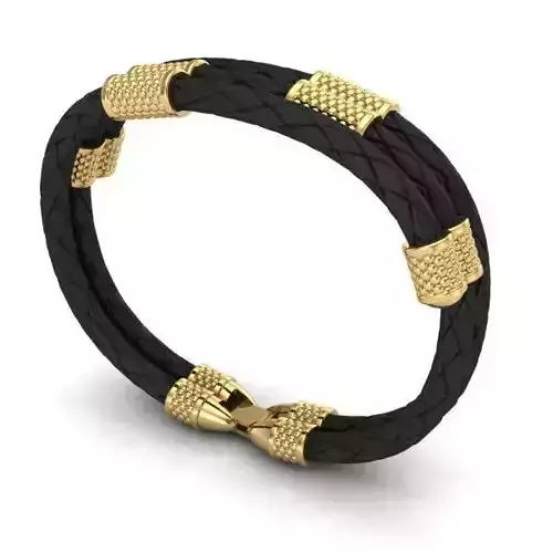 MEN LEATHER BRACELET