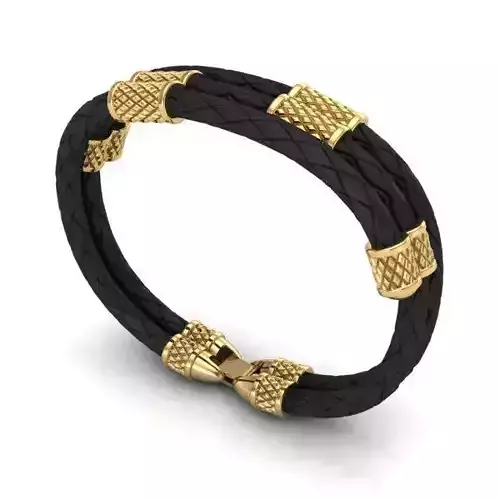 MEN LEATHER BRACELET