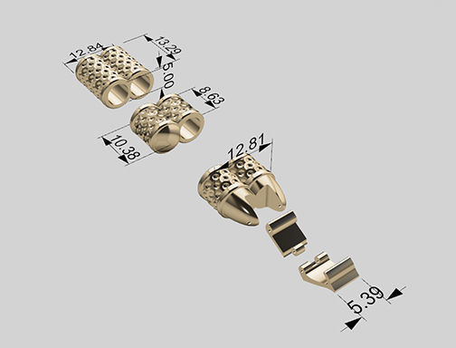 MEN LEATHER BRACELET 3D print model_6