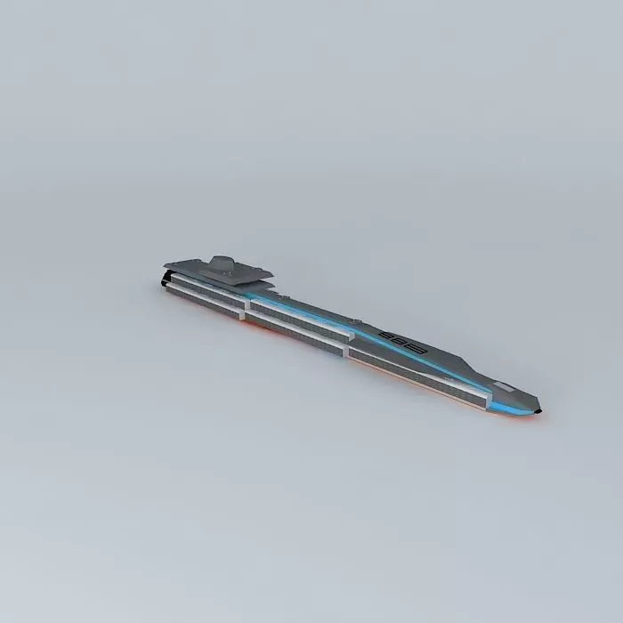 XS Hive Battle Carrier class Free 3D model_0