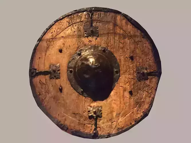 Medieval Wooden Shield