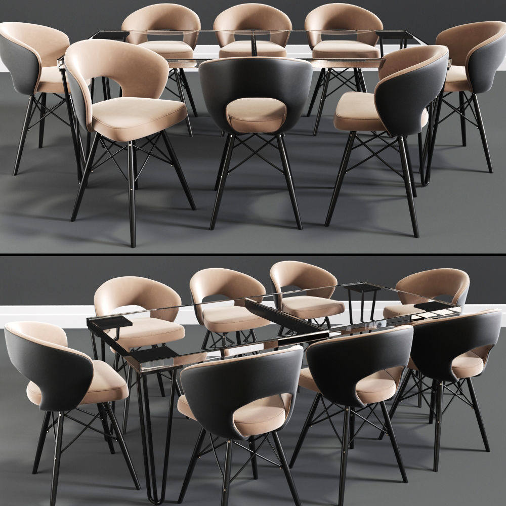 Oslo Six Seater Dining Table Chair Set Model Oslo Six Seater Dining Table Chair Set Model