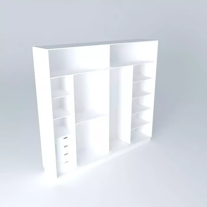 Closet JF q2 Free 3D model