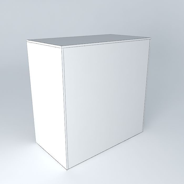 Drawer shelf Free 3D model_4