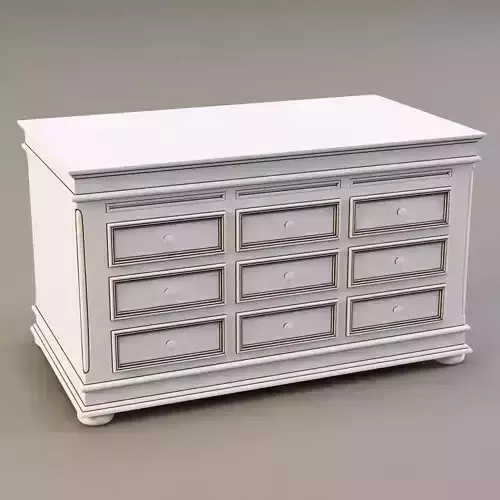 country corner PBCJ chest of drawers