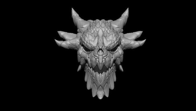 Colgante Demonio 3D print model