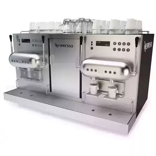 Coffee Machine Nespresso Aguila  3D model